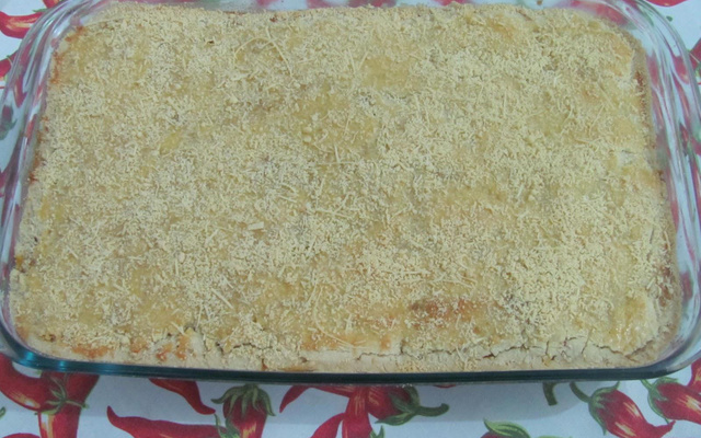 Empadão de frango com requeijão