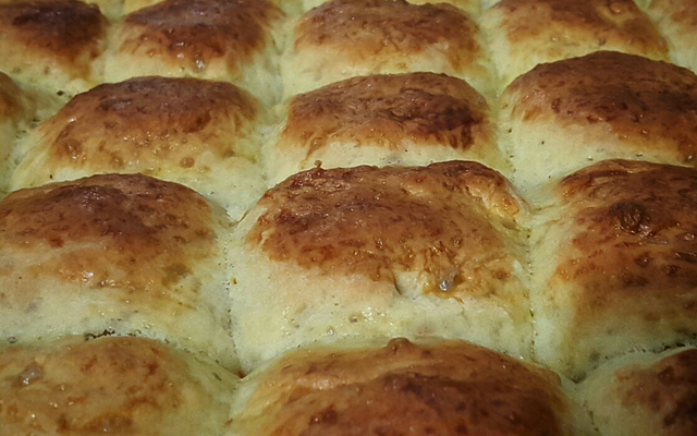 Pão de batata baroa da tia Zizi