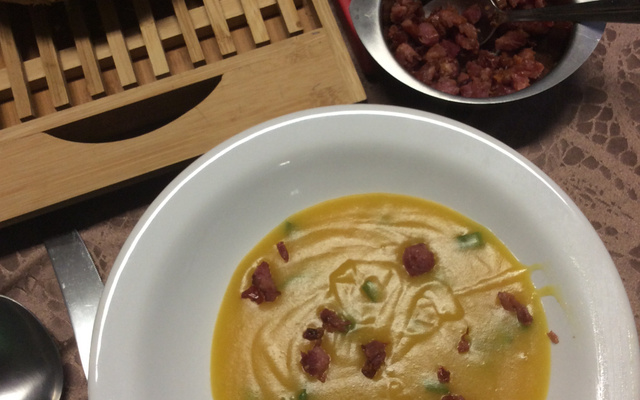 Creme de batata baroa