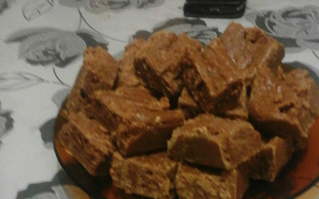 Rapadura de leite condensado