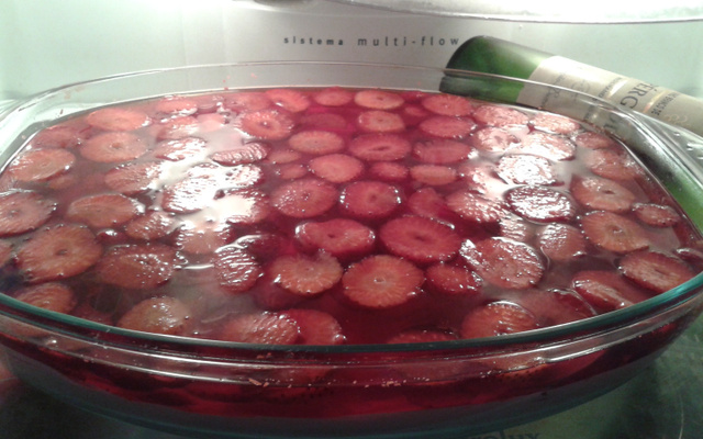 Sobremesa de morango