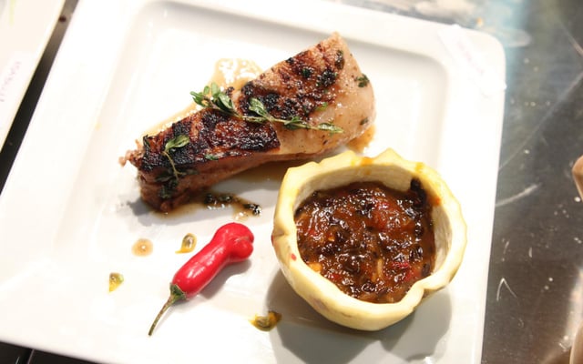 Costelinha suína sweet and spicy