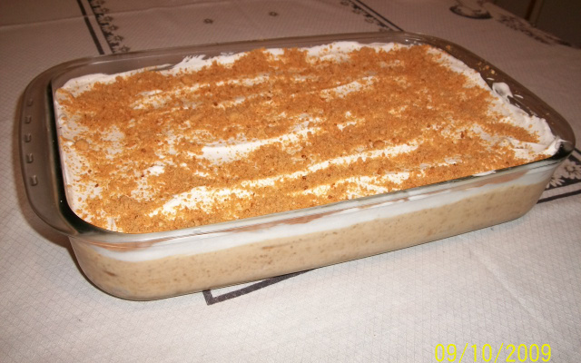 Pavê de amendoim da sogra