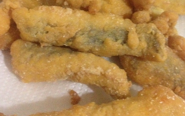 Peixe crocante da Manu