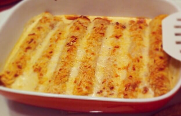 Panqueca de atum da Eve