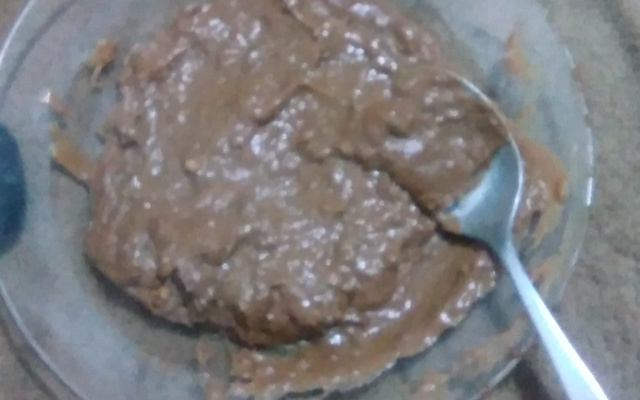 Mingau de chocolate simples