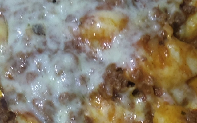 Nhoque de batata doce ao molho sugo