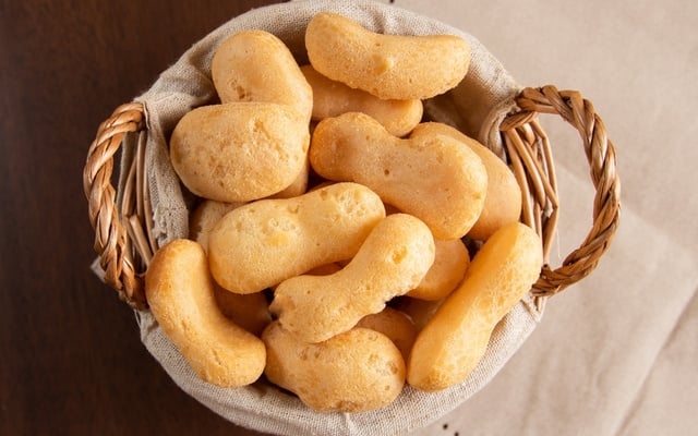 Biscoito chimango na air fryer