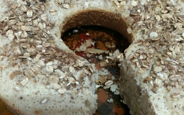 Bolo integral diet de banana