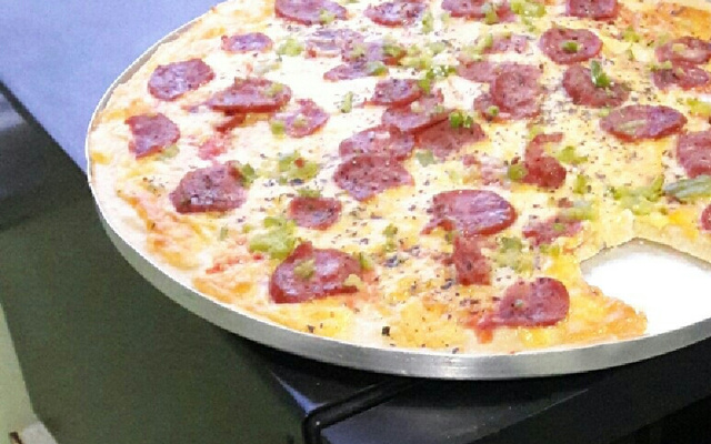 Massa de pizza de liquidificador