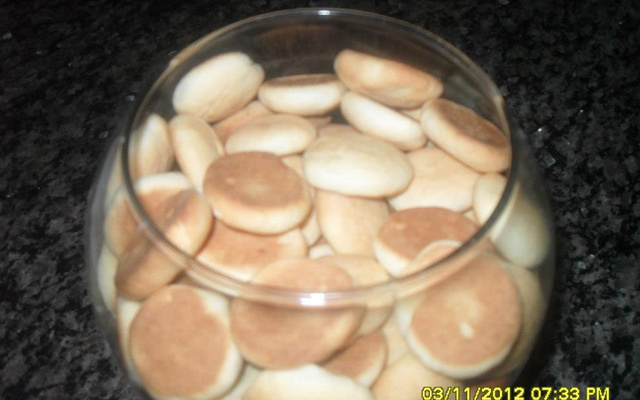 Biscoito de nata da Vânia