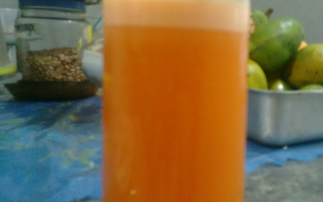 Suco de cenoura