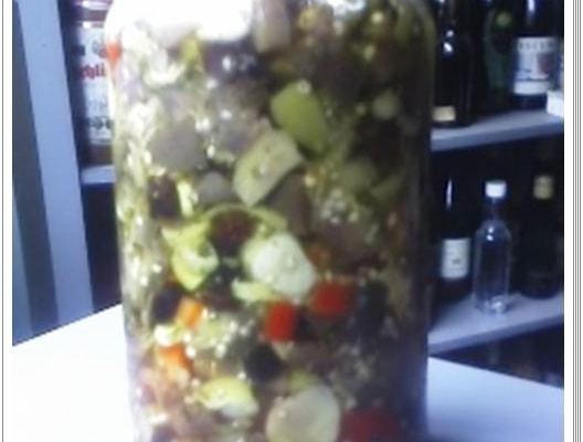 Berinjela em conserva