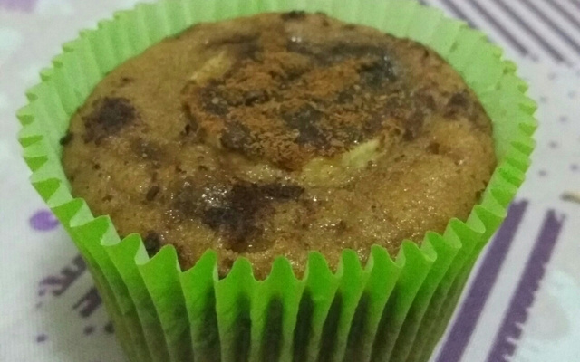 Cupcake de Banana com Canela
