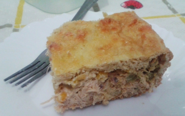 Torta de frango fácil