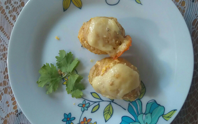 Batata assada no forno