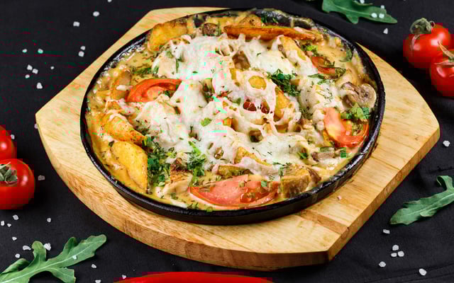 Torta de batata frita