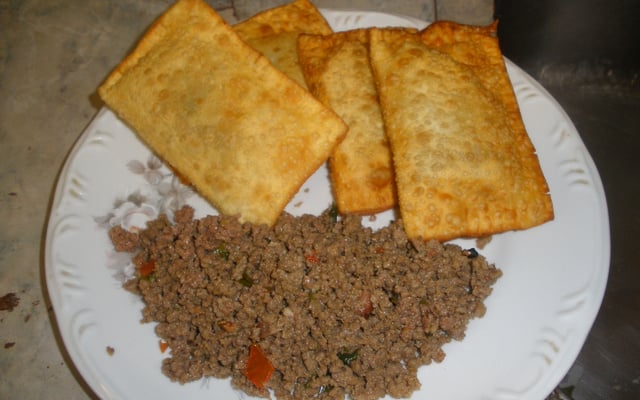 Recheio para pastel de carne