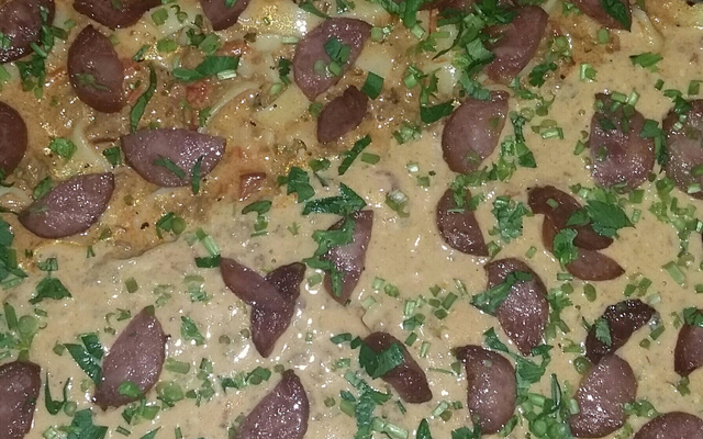 Macarronada de carne moída