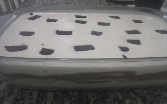 Pavê de chocolate com coco