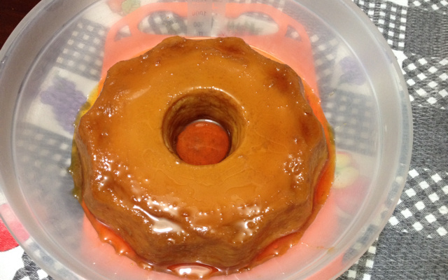 Pudim de micro-ondas da Tia Mi