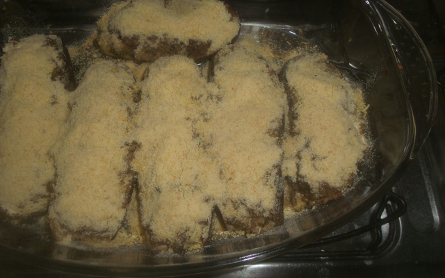 Super berinjela recheada