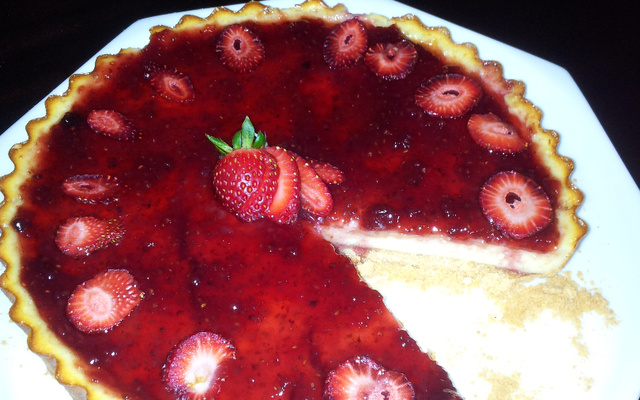 Cheesecake de morango