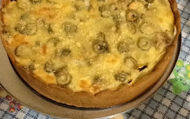 Torta de Cebola light