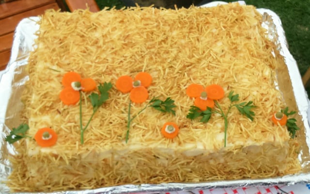 Torta salgada para festa