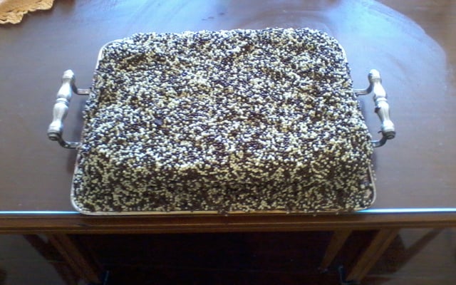 Bolo de palha italiana