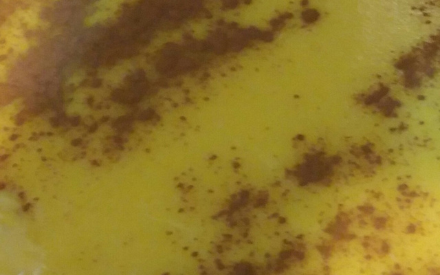 Bolo de milho (bagaço) e curau da vovó Rose