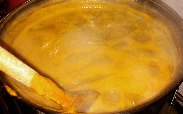 Creme de abóbora com gengibre