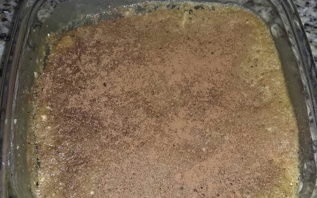 Bolo de caneca de maçã