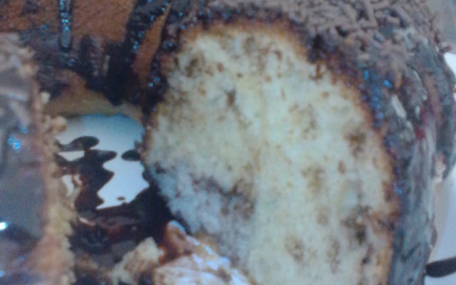 Bolo formigueiro simples (de liquidificador)