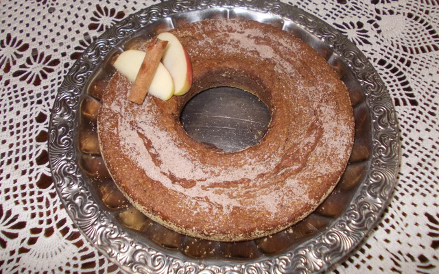 Bolo de aveia diet delicioso