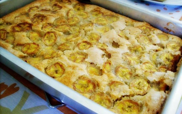 Bolo de banana