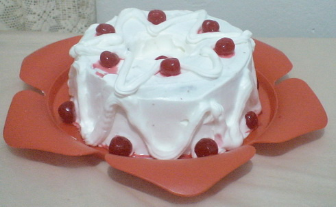 Bolo de aniversário caseiro