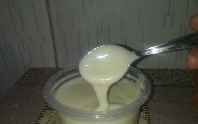 Leite condensado de leite em pó