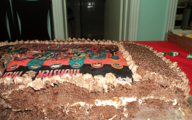 Pão de ló de chocolate