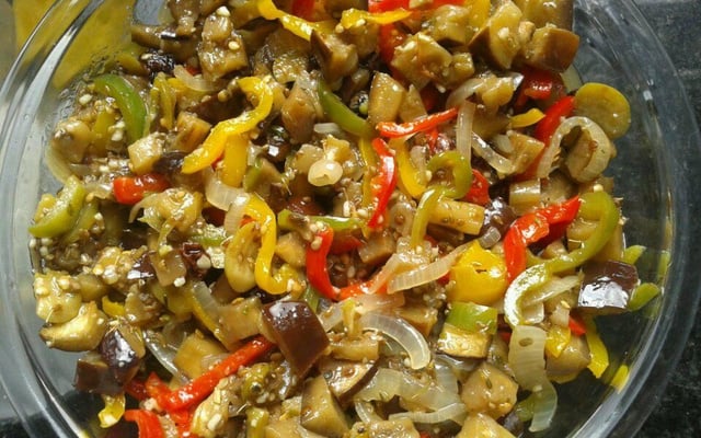 Antepasto de berinjela