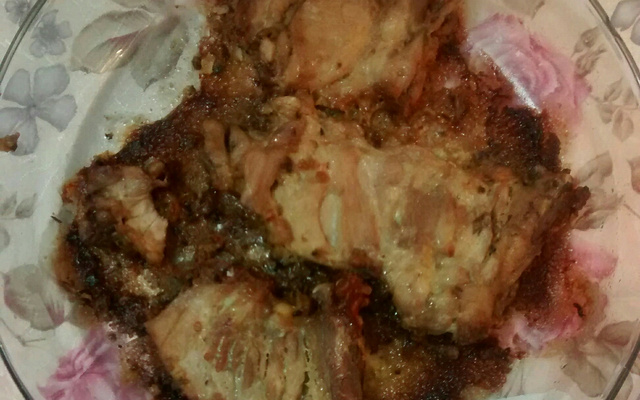 Sobrecoxas deliciosas no microondas