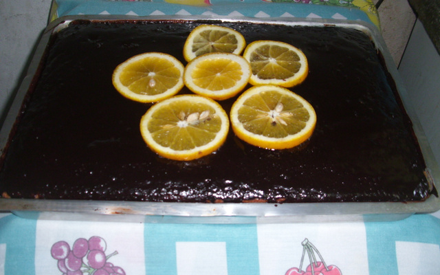 Bolo de laranja lima