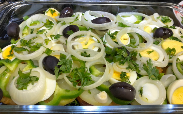 Bacalhoada de tilápia