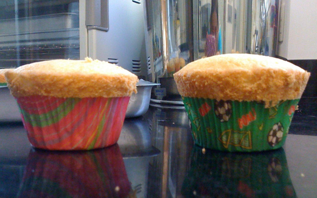 Cupcake de leite de coco