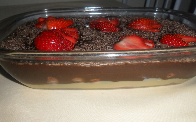 Bombom aberto de uva