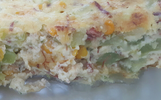 Souflé de chuchu maravilhoso