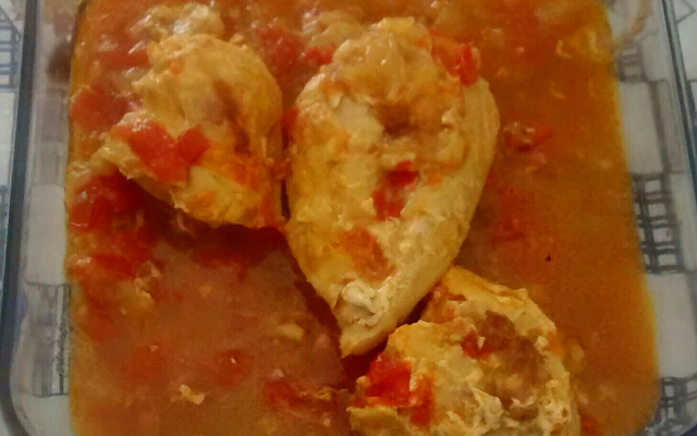 Peito de frango prático na panela de pressão