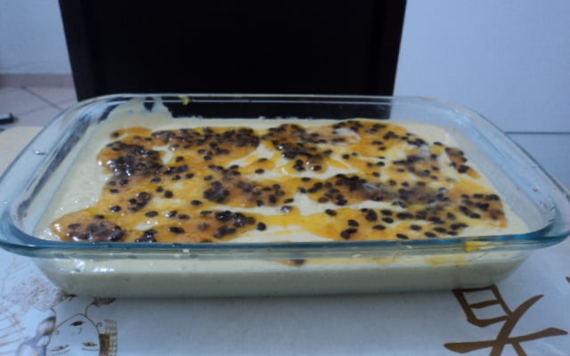 A mousse de maracujá