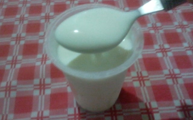 Iogurte natural caseiro