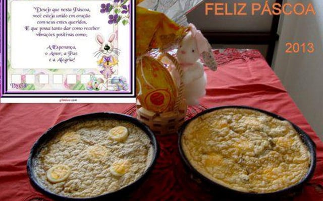 Torta capixaba tradicional